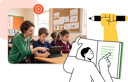 Education Australia Tech Graphic