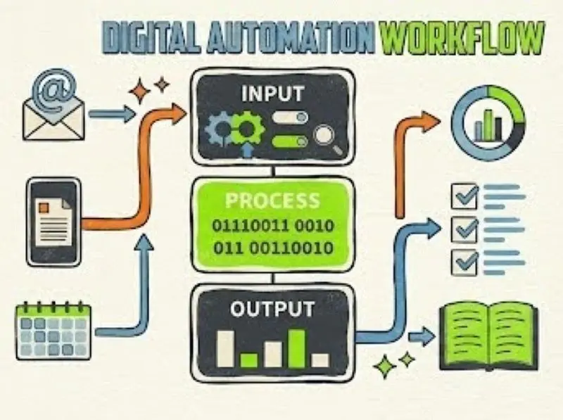 Digital automation workflow