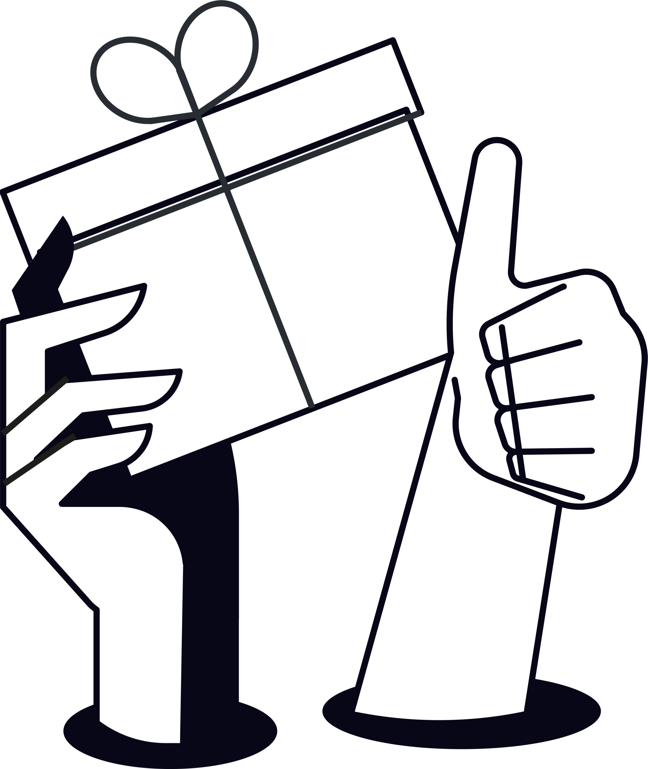 03 Marketing-31-01 illustration of gift box with thumbs up next to it