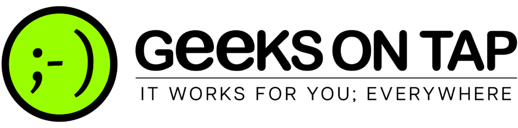Geeks on Tap Logo