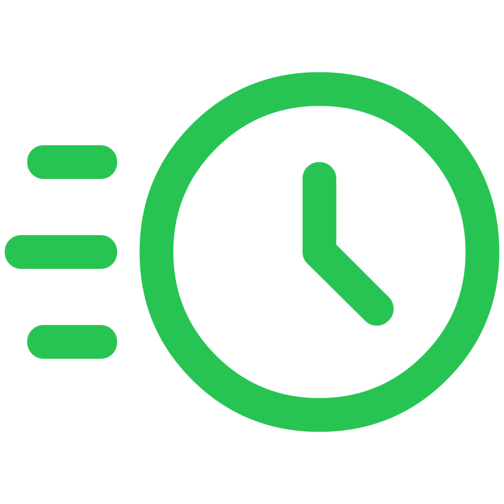 fast time clock icon